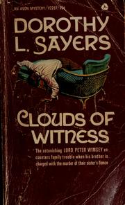 Front cover of Clouds of Witness by Dorothy L. Sayers