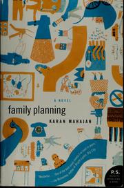 Front cover of Family planning by Karan Mahajan