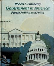 Front cover of Government in America by Robert L. Lineberry