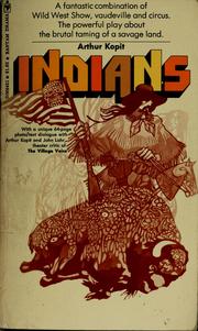 Cover of Indians by Arthur L Kopit