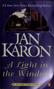 Cover of A light in the window by Jan Karon