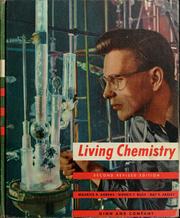 Front cover of Living chemistry by Maurice Russell Ahrens