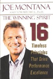 Front cover of The winning spirit by Joe Montana