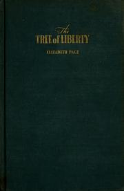 Front cover of The tree of liberty by Elizabeth Page
