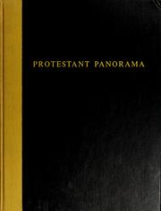 Cover of Protestant panorama by Clarence Wilbur Hall