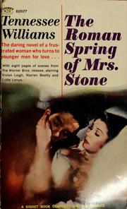 Front cover of The Roman spring of Mrs. Stone by Tennessee Williams