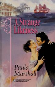 Cover of A Strange Likeness by Paula Marshall