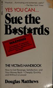 Cover of Sue the B*st*rds by Douglas Matthews
