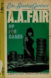 Cover of Up for grabs by Erle Stanley Gardner