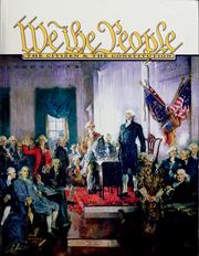 Front cover of We the people by Center for Civic Education (Calif.)