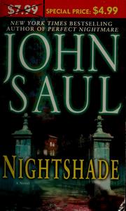 Cover of Nightshade by John Saul