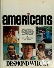 Cover of Americans by Desmond Wilcox