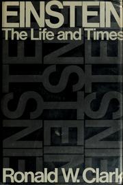 Cover of Einstein by Ronald William Clark