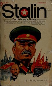 Cover of Stalin by H. Montgomery Hyde