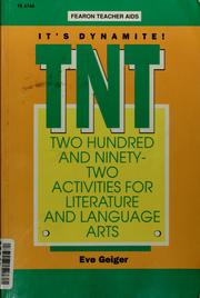 Cover of TNT by Eve Geiger