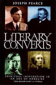 Cover of Literary converts by Pearce, Joseph