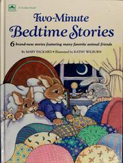 Front cover of Bedtime Stories (2 Minute Stories) by Golden Books