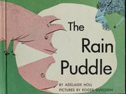 Cover of The rain puddle by Adelaide Holl