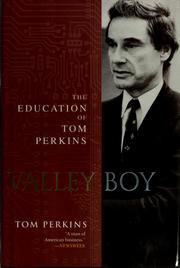 Cover of Valley Boy by Thomas J. Perkins