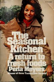 Front cover of The seasonal kitchen by Perla Meyers