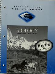Cover of Biology student study art notebook by Sylvia S. Mader
