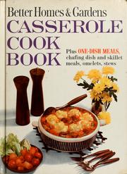 Cover of Casserole cook book by Unknown