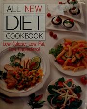 Front cover of All new diet cookbook by Publications International, Ltd