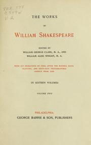 Front cover of The Works of William Shakespeare in Sixteen Volumes. Volume Two (Comedy of Errors / Love's Labour's Lost / Much Ado About Nothing) by William Shakespeare