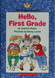 Cover of Hello First Grade by Ryder