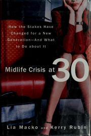 Front cover of Midlife crisis at 30 by Lia Macko