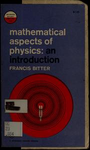 Cover of Mathematical aspects of physics by Francis Bitter