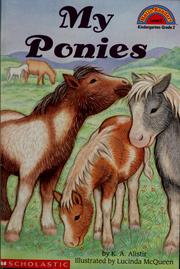 Cover of My ponies by K. A. Alistir