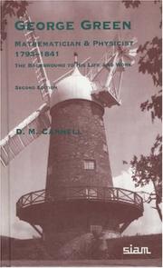 Cover of George Green by D. M. Cannell