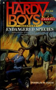 Front cover of Endangered Species by Franklin W. Dixon