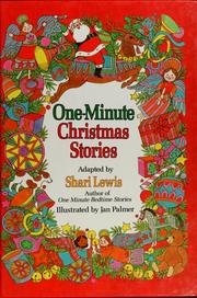 Front cover of One-minute Christmas stories by Shari Lewis