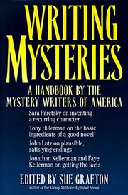 Cover of Writing mysteries by Sue Grafton