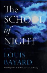 Cover of The school of night by Louis Bayard