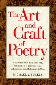 Cover of The Art and Craft of Poetry by Michael J. Bugeja