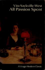 Cover of All Passion Spent by Vita Sackville-West