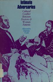 Cover of Intimate adversaries by Alexandra Dundas Todd
