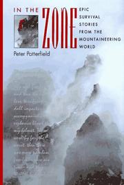 Cover of In the Zone by Peter Potterfield