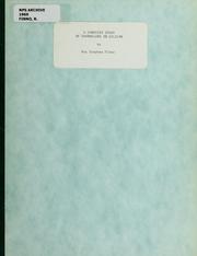 Front cover of A computer study of channeling in silicon by Roy Stephen Finno