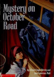 Cover of Mystery on October Road by Alison Cragin Herzig