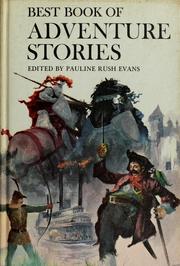Cover of Best book of adventure stories by Pauline Rush Evans