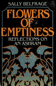 Front cover of Flowers of emptiness by Sally Belfrage