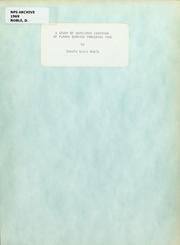 Front cover of A study of unpiloted ignition of planar surface ponderosa pine by Donald Scott Noble