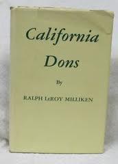 Cover of California Dons by Ralph LeRoy Milliken