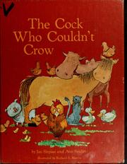 Front cover of The cock who couldn't crow by Jan Slepian
