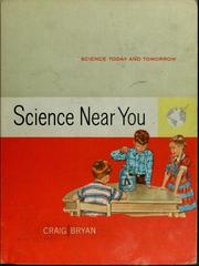 Front cover of Science today and tomorrow by Gerald Spellman Craig