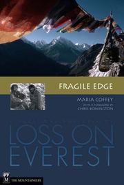 Cover of Fragile Edge by Maria Coffey